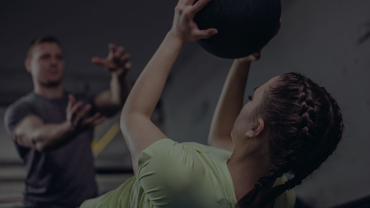 Personal training met gewicht